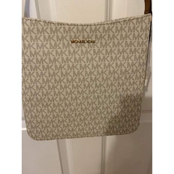 Michael Kors Jet Set Travel Chain Shoulder Tote - Sherbert Multi, Large - Picture 2 of 5